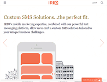 Tablet Screenshot of irio.com